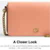 imageCoach Mila Crossbody Bag B4Peach