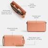 imageCoach Mila Crossbody Bag B4Peach