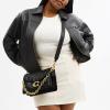 imageCoach Quilted Chain Tabby Shoulder BagB4Black