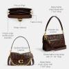 imageCoach Quilted Chain Tabby Shoulder BagB4Maple