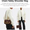 imageCoach Quilted Chain Tabby Shoulder BagB4Maple