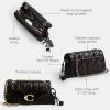 imageCoach Tabby Shoulder Bag 26ImBlack Brown