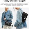 imageCoach Tabby Shoulder Bag 26LhBlack Brown