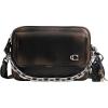 imageCoach Charter Flap Crossbody 24BlackLight Tan