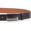 imageCoach 38MM Reversible C Plaque Buckle BeltBlackRedwood