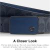 imageCoach Mens Tabby Wallet in Loved Leather DenimDeep Blue One Size