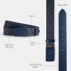 imageCoach Mens Tabby Wallet in Loved Leather DenimDeep Blue One Size