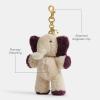 imageRunway Shearling Elephant Bag Charm