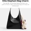 imageRunway Shearling Elephant Bag Charm