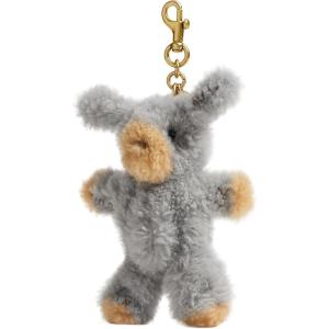 imageRunway Shearling Dog Bag Charm