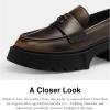 imageCoach Leah Platform Loved Leather LoaferBlack