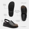 imageCoach Sculpted C Loved Leather Platform ClogBlack