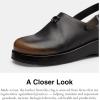 imageCoach Sculpted C Loved Leather Platform ClogBlack