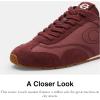 imageCoach Womens Flat SneakerMerlot