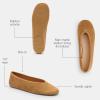 imageCoach Womens Houston Ballet Flat in SuedeCoconut