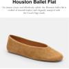 imageCoach Womens Houston Ballet Flat in SuedeCoconut
