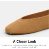 imageCoach Womens Houston Ballet Flat in SuedeCoconut