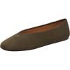 imageCoach Womens Houston Ballet Flat in SuedeOlive
