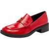 imageCoach Womens Penny Loafer in Glazed LeatherBright Red
