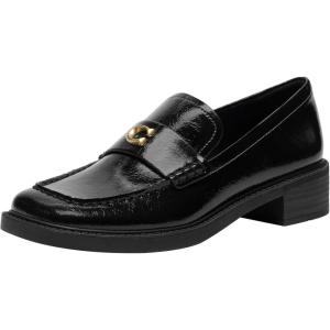 imageCoach Womens Penny Loafer in Glazed LeatherBlack
