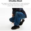 imageCoach Mens Chukka Boot in SuedeBlack