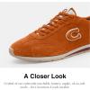 imageCoach Mens Flat Sneaker in SuedeToffee