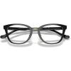 imageCoach womens Hc6272f Low Bridge Fit Square Prescription Eyewear FramesBlackDemo Lens