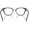 imageCoach womens Hc6272f Low Bridge Fit Square Prescription Eyewear FramesBlackDemo Lens