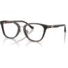 imageCoach womens Hc6272f Low Bridge Fit Square Prescription Eyewear FramesDark TortoiseDemo Lens