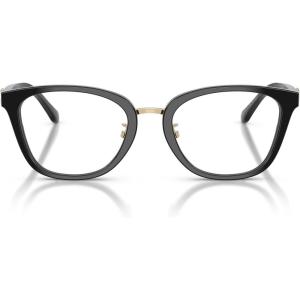 imageCoach womens Hc6272f Low Bridge Fit Square Prescription Eyewear FramesBlackDemo Lens