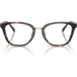 imageCoach womens Hc6272f Low Bridge Fit Square Prescription Eyewear FramesDark TortoiseDemo Lens