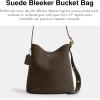 imageCoach Bleeker Bucket BagOlive Suede