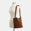 imageCoach Bleeker Bucket BagWarm Brown Suede