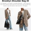 imageCoach Brooklyn Shoulder Bag 39Loved LeatherSilverBlack Brown