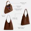 imageCoach Brooklyn Shoulder Bag 39Warm Brown Suede