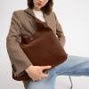 imageCoach Brooklyn Shoulder Bag 39Warm Brown Suede