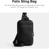 imageCoach FELIX SLING BAGBlack