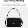 imageCoach Legacy Shoulder BagB4Black