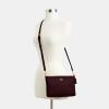 imageCoach Legacy Zip Top CrossbodyB4Merlot