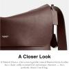 imageCoach Ludlow Messenger Bag in Natural FullGrain LeatherMaple
