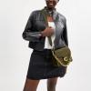 imageCoach Soft Grain Chain Tabby Shoulder BagB4Olive