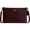 imageCoach Legacy Zip Top CrossbodyB4Merlot