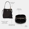 imageCOACH Small Town BucketBrown Black