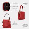 imageCOACH Small Town BucketRed Oxblood
