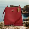 imageCOACH Small Town BucketRed Oxblood