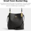 imageCOACH Small Town BucketWalnutBlack