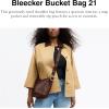 imageCoach Bleecker Bucket Bag 21B4Maple