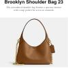 imageCoach Brooklyn Shoulder Bag 23B4Honey Brown