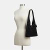 imageCoach Brooklyn Shoulder Bag 28Black Suede