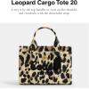 imageCoach Cargo Tote 20B4Natural Leopard